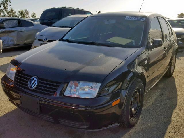 3VWSE69M53M002778 - 2003 VOLKSWAGEN JETTA GLS BLACK photo 2