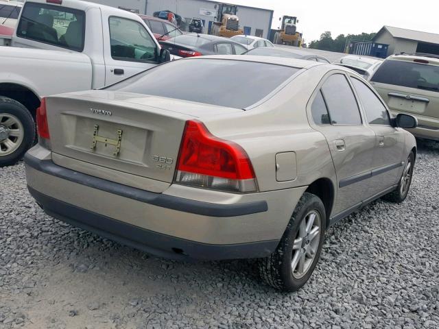 YV1RS58D622167762 - 2002 VOLVO S60 2.4T GOLD photo 4