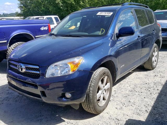 JTMBD31V175121710 - 2007 TOYOTA RAV4 LIMIT BLUE photo 2