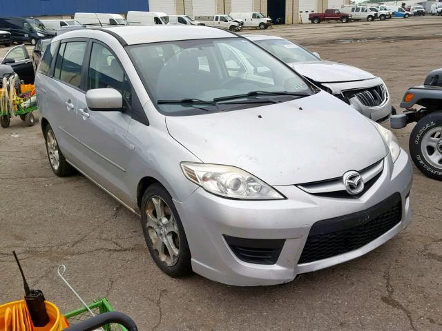 JM1CR29L390327548 - 2009 MAZDA 5 SILVER photo 1