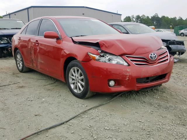 4T4BF3EK5BR171889 - 2011 TOYOTA CAMRY BASE RED photo 1