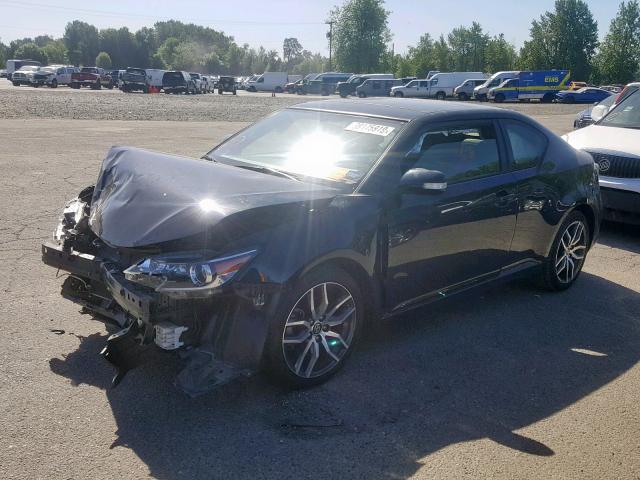 JTKJF5C79FJ013401 - 2015 TOYOTA SCION TC შავი ფოტო 2