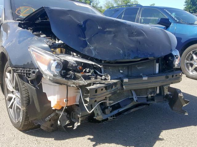 JTKJF5C79FJ013401 - 2015 TOYOTA SCION TC შავი ფოტო 9