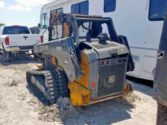 1T0331GMPJF340294 - 2018 JOHN DEERE 331G YELLOW photo 3