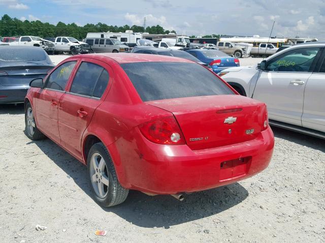 1G1AF5F58A7170448 - 2010 CHEVROLET COBALT 2LT RED photo 3