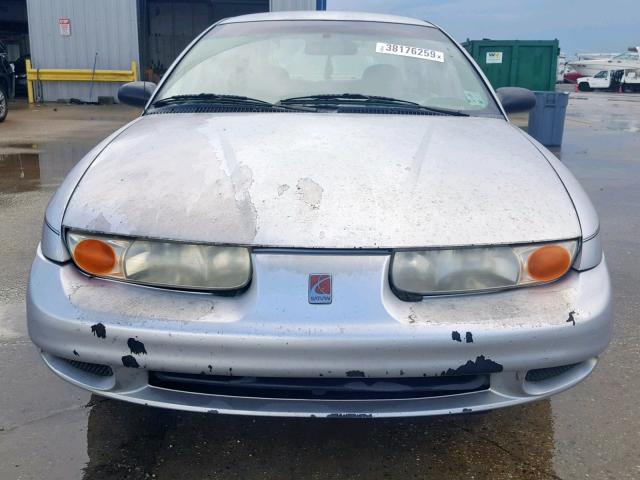 1G8ZH52832Z158311 - 2002 SATURN SL1 SILVER photo 9