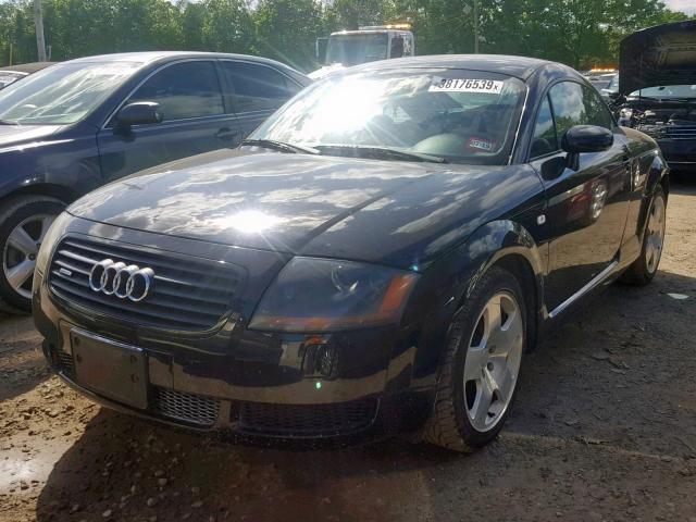 TRUWT28N211026632 - 2001 AUDI TT QUATTRO BLACK photo 2