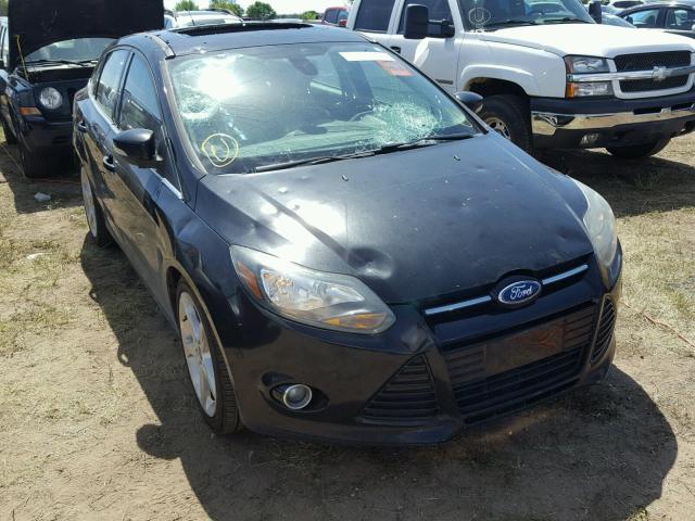 1FAHP3J21CL114386 - 2012 FORD FOCUS TITA BLACK photo 1