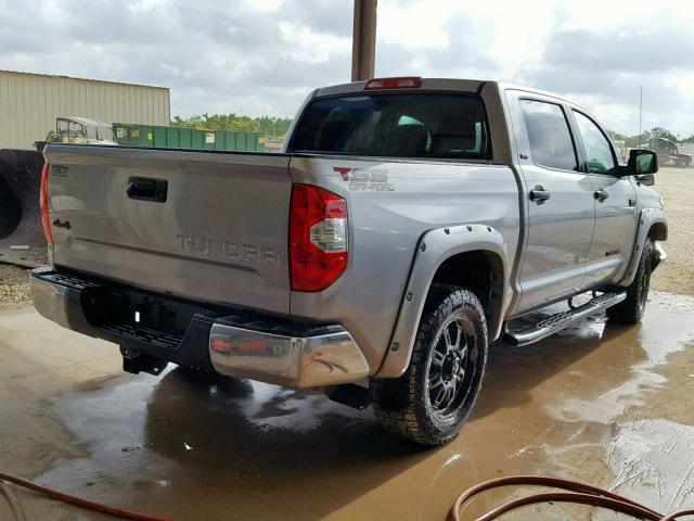 5TFDW5F16GX549099 - 2016 TOYOTA TUNDRA CRE SILVER photo 4