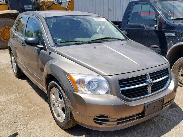 1B3HB48B27D328485 - 2007 DODGE CALIBER SX GRAY photo 1