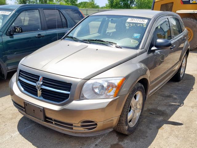 1B3HB48B27D328485 - 2007 DODGE CALIBER SX GRAY photo 2