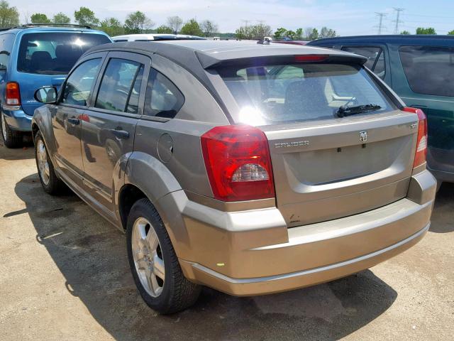 1B3HB48B27D328485 - 2007 DODGE CALIBER SX GRAY photo 3