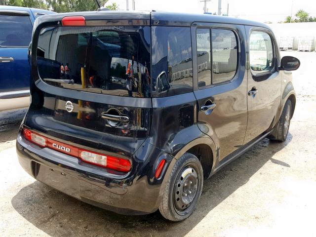 JN8AZ28R99T125989 - 2009 NISSAN CUBE BASE BLACK photo 4