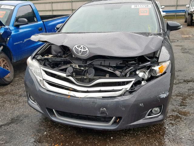 4T3ZA3BB6DU076618 - 2013 TOYOTA VENZA LE GRAY photo 9