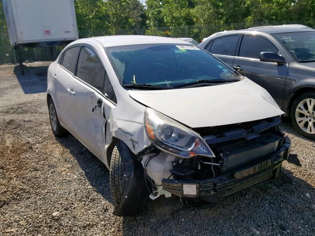 KNADM4A32G6660566 - 2016 KIA RIO LX WHITE photo 1