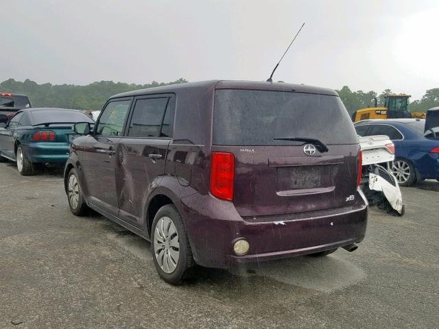 JTLZE4FE3A1098346 - 2010 TOYOTA SCION XB 紫色 照片 3