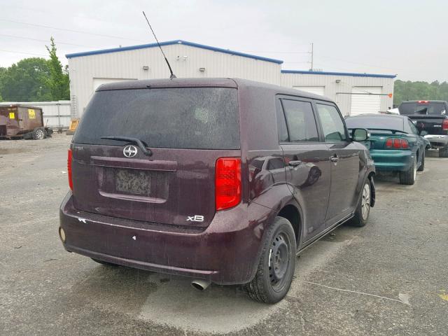JTLZE4FE3A1098346 - 2010 TOYOTA SCION XB 紫色 照片 4