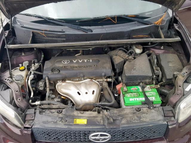 JTLZE4FE3A1098346 - 2010 TOYOTA SCION XB 紫色 照片 7