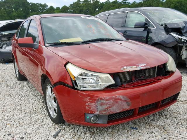 1FAHP36N19W122515 - 2009 FORD FOCUS SES RED photo 1