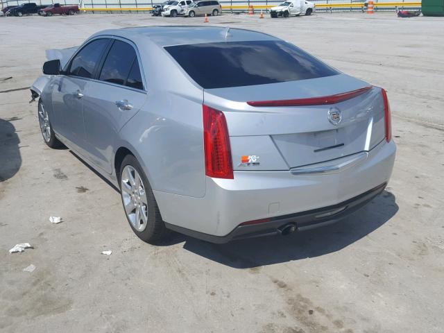 1G6AA5RA1D0124345 - 2013 CADILLAC ATS SILVER photo 3