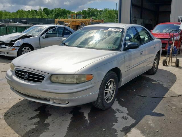 2G4WB55K0Y1244576 - 2000 BUICK REGAL LS SILVER photo 2