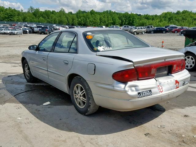 2G4WB55K0Y1244576 - 2000 BUICK REGAL LS SILVER photo 3