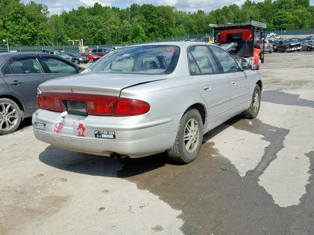 2G4WB55K0Y1244576 - 2000 BUICK REGAL LS SILVER photo 4