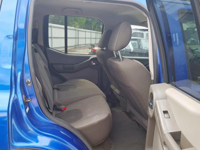 5N1AN0NU3EN814716 - 2014 NISSAN XTERRA X BLUE photo 6