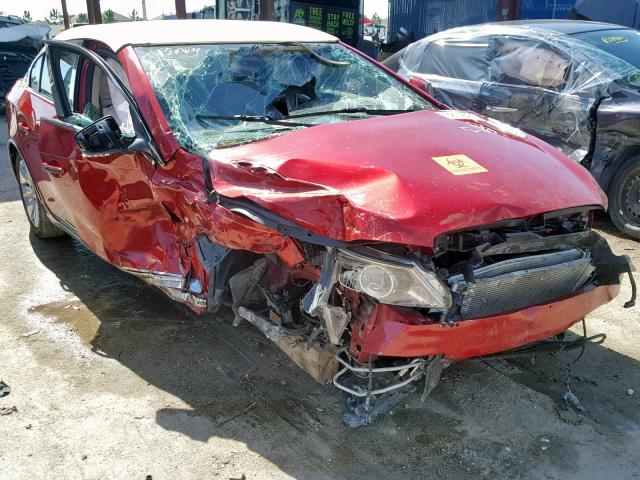 1G4GD5E39CF344619 - 2012 BUICK LACROSSE P RED photo 1