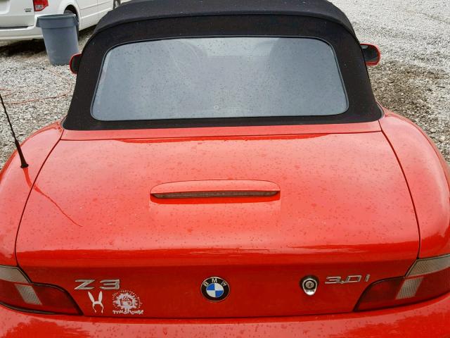 WBACN53491LL46331 - 2001 BMW Z3 3.0 RED photo 6