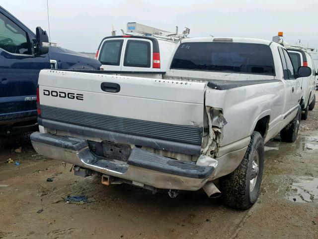 3B7KC23601G189032 - 2001 DODGE RAM 2500 WHITE photo 4