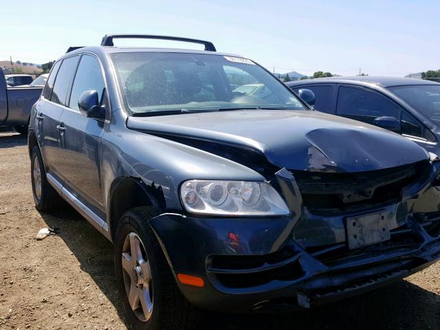 WVGBC67L84D010515 - 2004 VOLKSWAGEN TOUAREG 3. BLUE photo 1