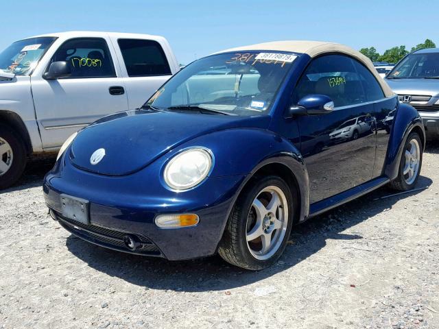 3VWCD31Y54M329428 - 2004 VOLKSWAGEN NEW BEETLE Mavi foto 2