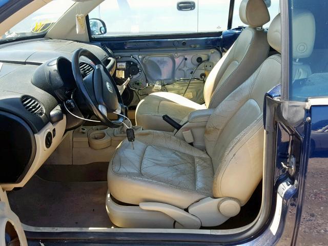3VWCD31Y54M329428 - 2004 VOLKSWAGEN NEW BEETLE Mavi foto 5