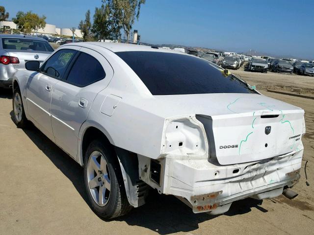 2B3CA3CV2AH259025 - 2010 DODGE CHARGER SX WHITE photo 3