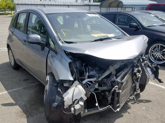 3N1CE2CP1EL433780 - 2014 NISSAN VERSA NOTE SILVER photo 1