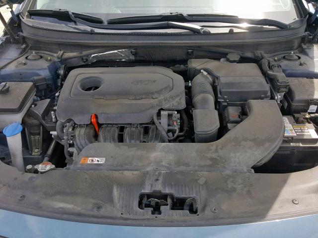 5NPE34AF5FH146526 - 2015 HYUNDAI SONATA SPO GRAY photo 7