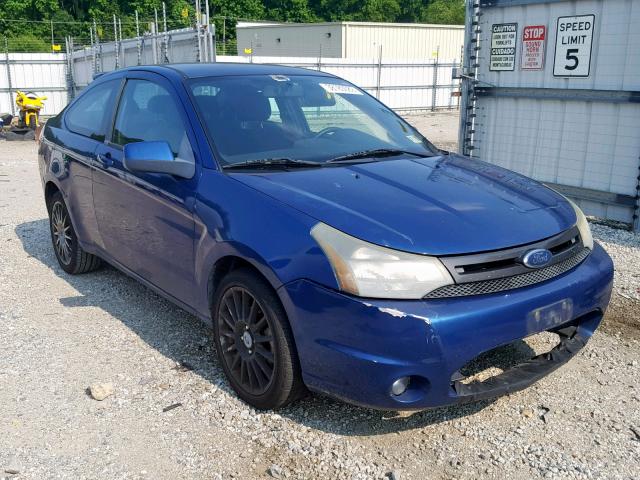 1FAHP33N19W262620 - 2009 FORD FOCUS SES BLUE photo 1