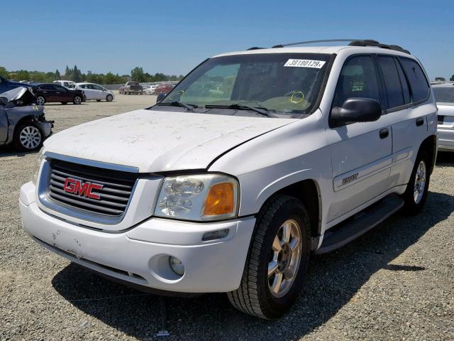 1GKDS13S722430246 - 2002 GMC ENVOY WHITE photo 2