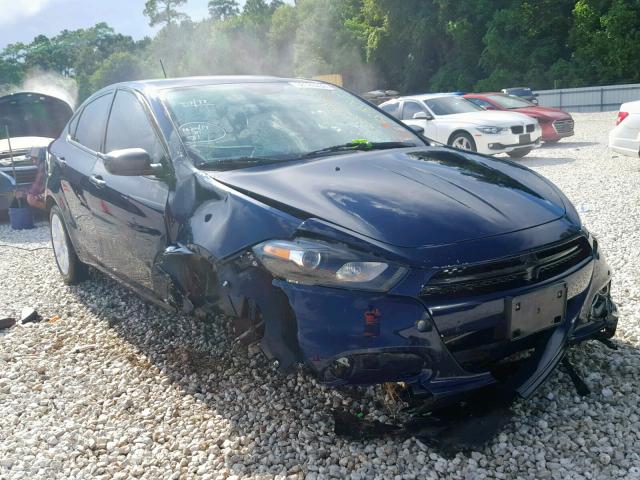 1C3CDFBA2DD335287 - 2013 DODGE DART SXT BLUE photo 1