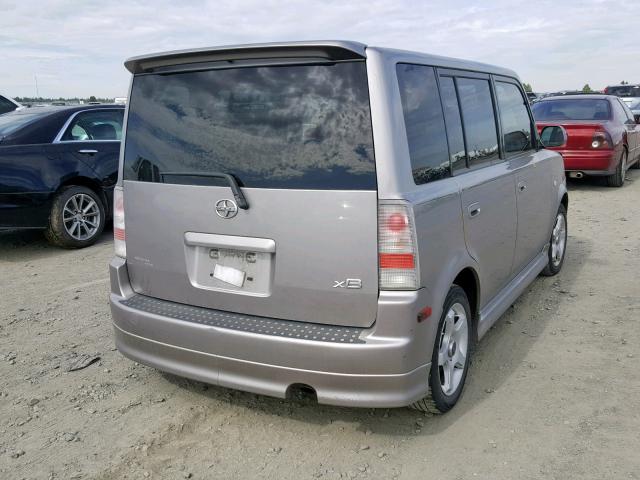 JTLKT324564051811 - 2006 TOYOTA SCION XB 银色 照片 4