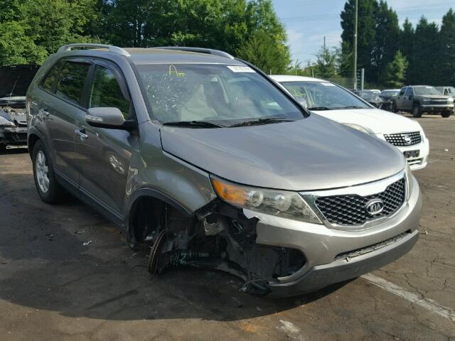 5XYKT4A21CG190204 - 2012 KIA SORENTO BA GRAY photo 1