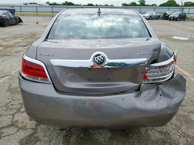 1G4GC5EG5AF215179 - 2010 BUICK LACROSSE C BROWN photo 9