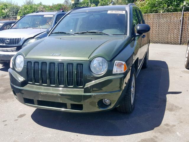 1J4FT47B69D134012 - 2009 JEEP COMPASS SP 绿色 照片 2