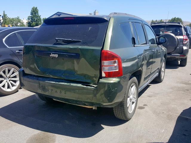 1J4FT47B69D134012 - 2009 JEEP COMPASS SP 绿色 照片 4