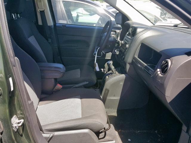 1J4FT47B69D134012 - 2009 JEEP COMPASS SP 绿色 照片 5