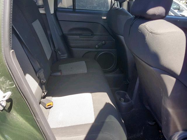 1J4FT47B69D134012 - 2009 JEEP COMPASS SP 绿色 照片 6