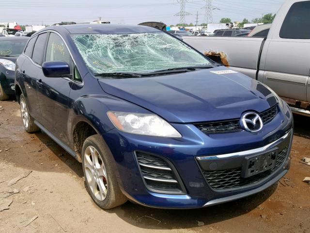 JM3ER4W32A0344359 - 2010 MAZDA CX-7 BLUE photo 1