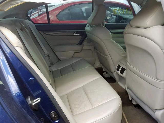 19UUA8F51DA009212 - 2013 ACURA TL TECH BLUE photo 6