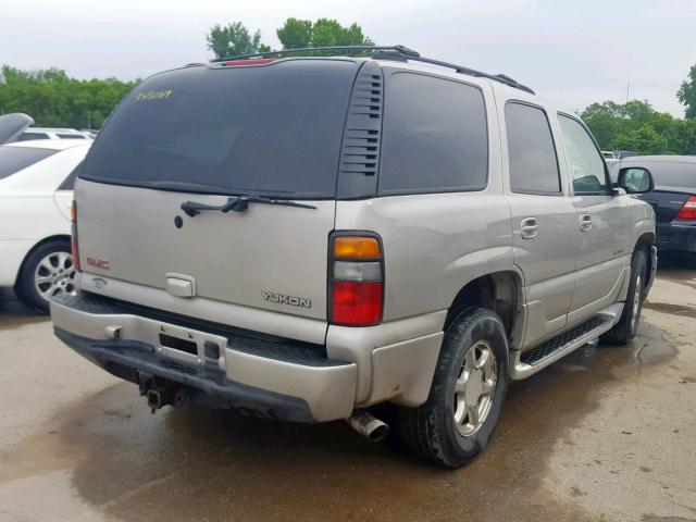 1GKEK63U94J117033 - 2004 GMC YUKON DENA SILVER photo 4